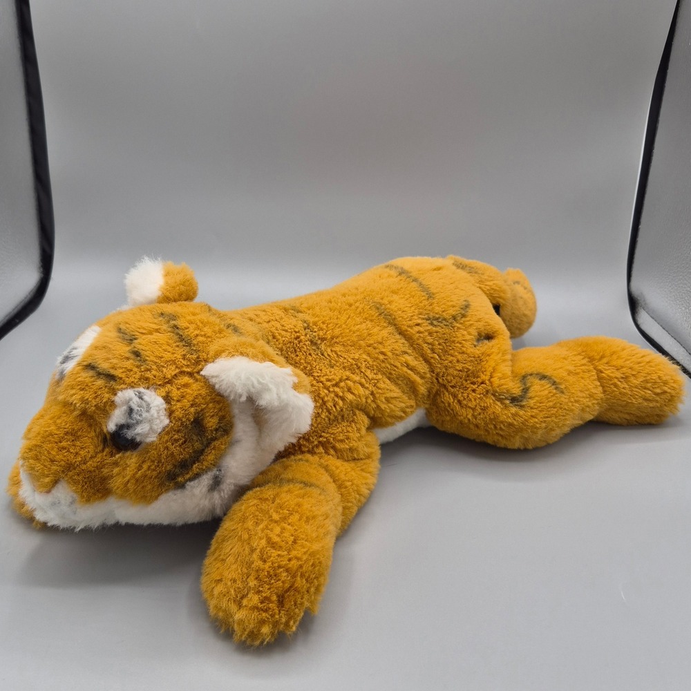 FAO Schwarz Tiger Plush Stuffed Animal Orange Striped Floppy 35047A22266 2020